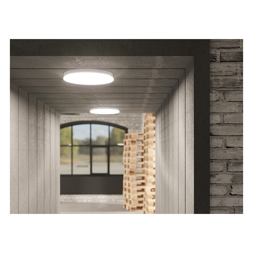 Luminaria de techo LED regulable para baño LED/15W/230V 3000/4000/5000K Ø 30 cm IP54