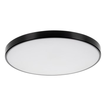 Plafón LED regulable PLAFON LED/20W/230V 3000-6500K Wi-Fi negro