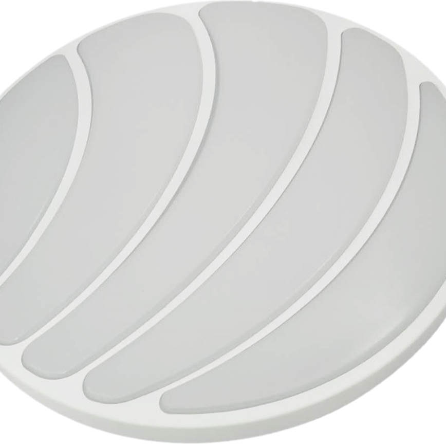 Plafón LED regulable SHELL WHITE LED/40W/230V + mando a distancia