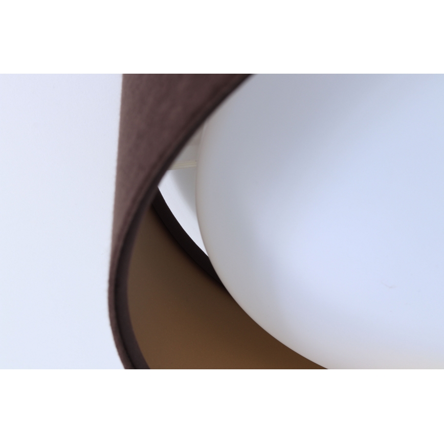 Plafón LED regulable SMART GALAXY LED/24W/230V d. 44 cm marrón/dorado + mando a distancia