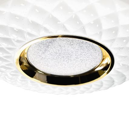 Plafón LED regulable TOKYO LED/48W/230V 3000-6000K + mando a distancia