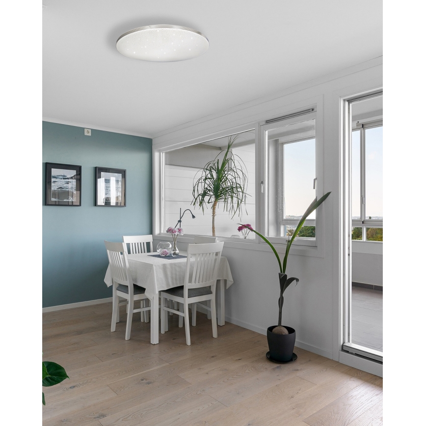 Plafón LED regulable VENTA LED/36W/230V 2700-6500K diá. 48 cm + control remoto
