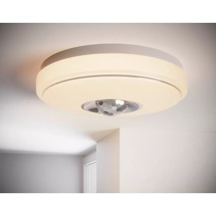 Plafón LED RGB regulable MAGIC DISCO LED/18W/230V + mando a distancia