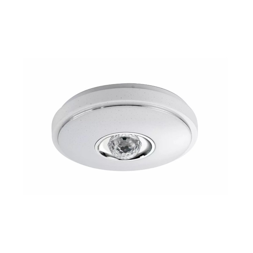 Plafón LED RGB regulable MAGIC DISCO LED/18W/230V + mando a distancia
