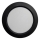 Plafón LED ROUND LED/6W/230V 4000K diá. 12,1 cm negro
