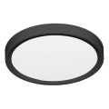 Plafón LED SALY LED/32W/230V 3000/4000/6000K diá. 40 cm IP40 negro