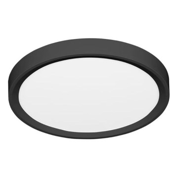 Plafón LED SALY LED/32W/230V 3000/4000/6000K diá. 40 cm IP40 negro