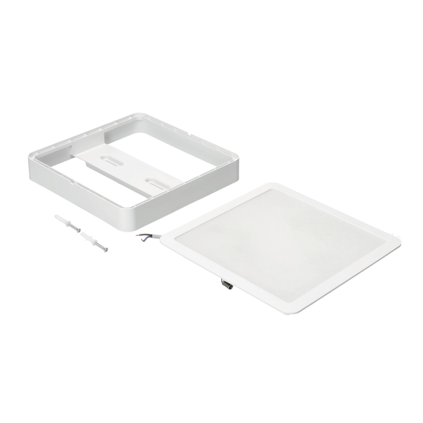 Plafón LED SIGARO SQUARE LED/24W/230V 4000K IP40