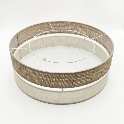 Lámpara de techo LED SIRJA BOHO LED/36W/230V 4000K Ø 45 cm beige/crema