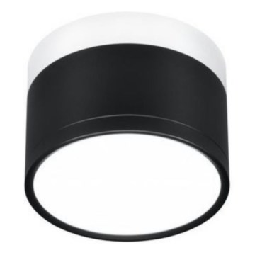 Plafón LED TUBA LED/9W/230V blanco/negro