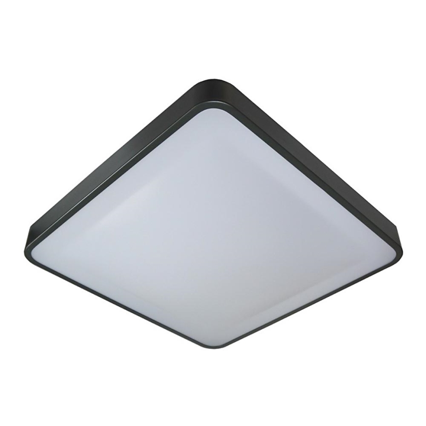 Plafón LED WILTON LED/24W/230V 37,5x37,5 cm antracita
