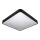 Plafón LED WILTON LED/24W/230V 37,5x37,5 cm negro