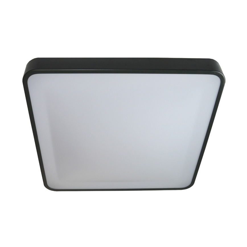 Plafón LED WILTON LED/24W/230V 37,5x37,5 cm antracita