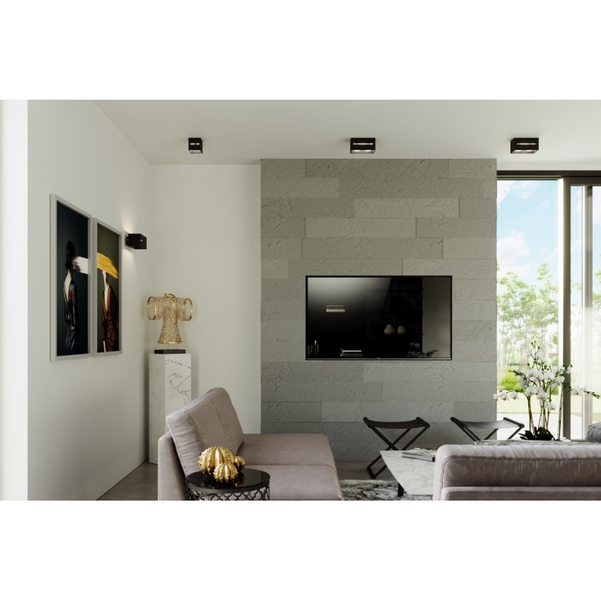 Plafón LOBO 1xG9/40W/230V negro