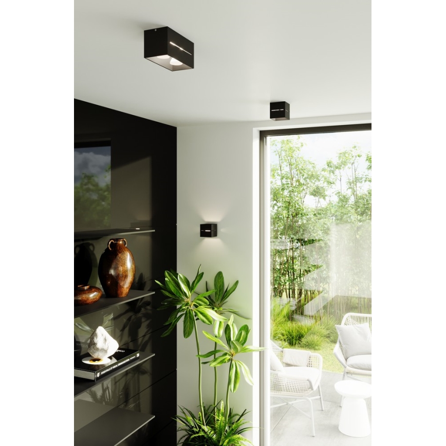 Plafón LOBO 1xG9/40W/230V negro