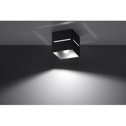 Plafón LOBO 1xG9/40W/230V negro