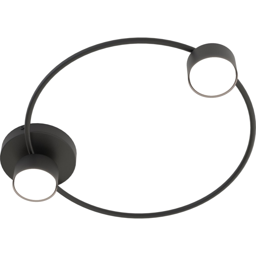 Plafón LUCIO 2xGX53/12W/230V negro