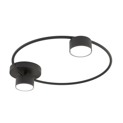 Plafón LUCIO 2xGX53/12W/230V negro