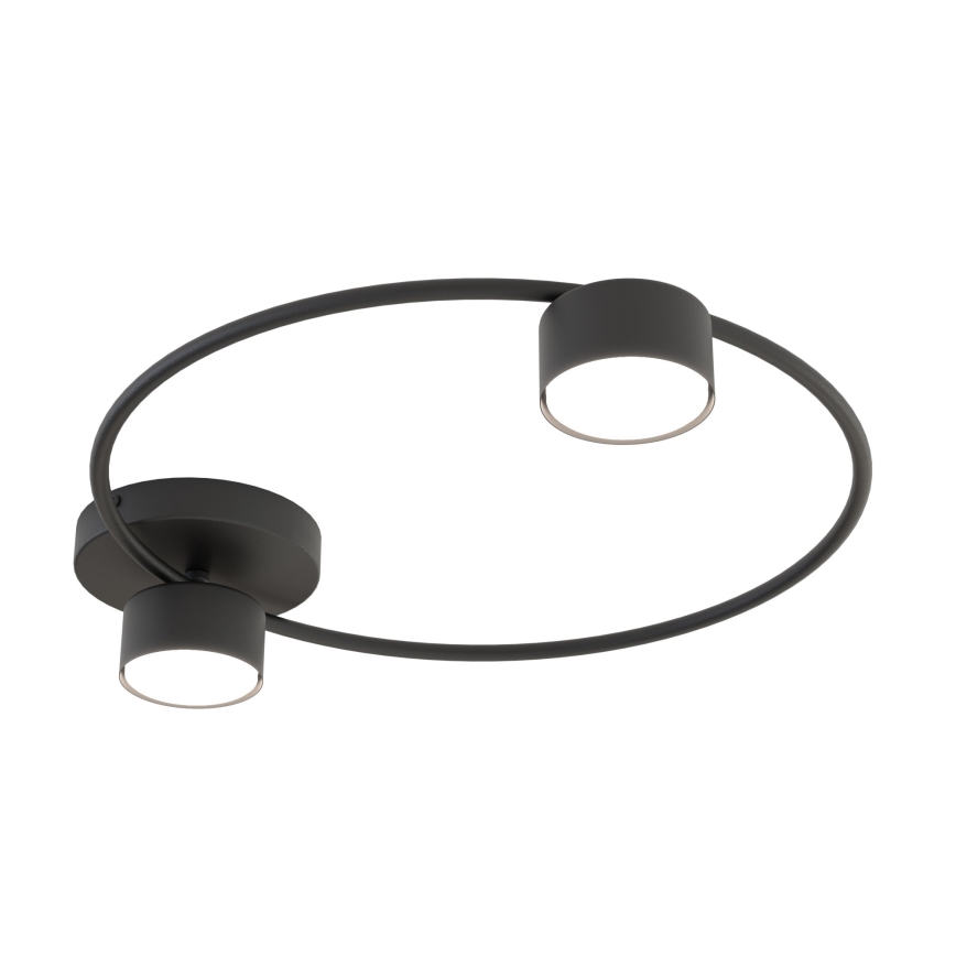 Plafón LUCIO 2xGX53/12W/230V negro