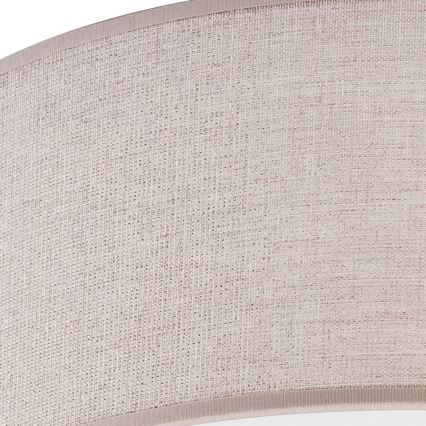 Plafón MONTE 1xE27/60W/230V diá. 35 cm beige