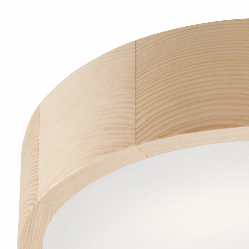 Plafón NATURAL 2xE27/60W/230V ø 37 cm pino