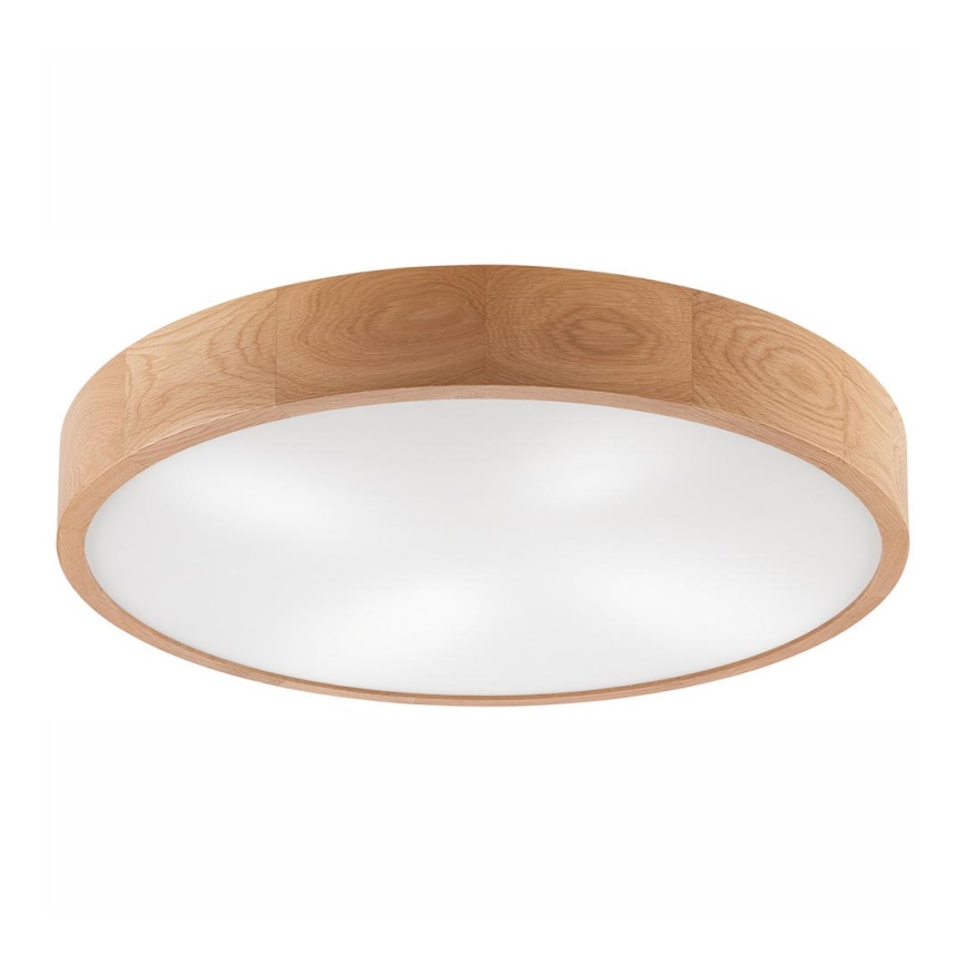 Plafón OAK 4xE27/60W/230V ø 57,5 cm roble