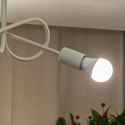 Plafón OXFORD 3xE27/15W/230V color crema