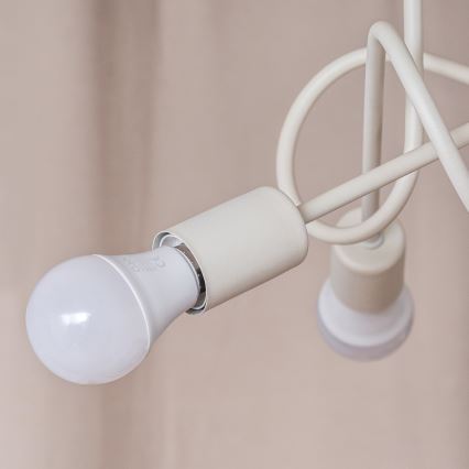 Plafón OXFORD 3xE27/15W/230V color crema