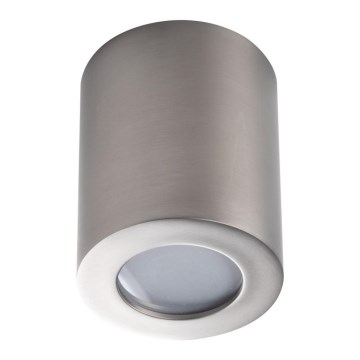 Plafón para baño SANI 1xGU10/10W/230V IP44 cromo mate