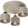 Plafón PARKLA 3xE27/15W/230V beige/dorado