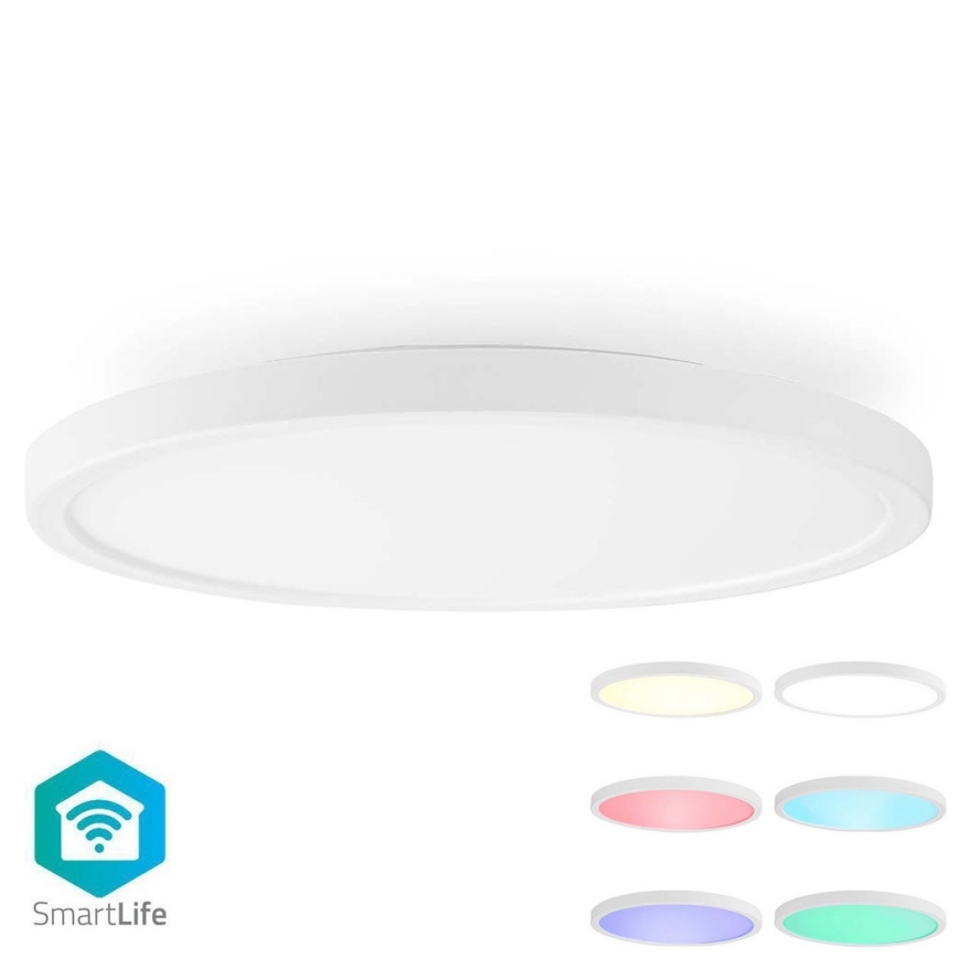 Plafón regulable RGBW SmartLife LED/18W/230V 2700-6500K Wi-Fi Tuya