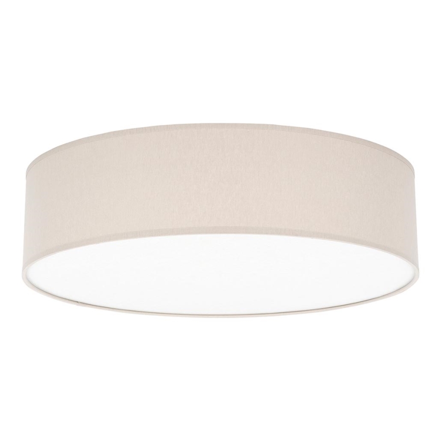 Plafón RONDO 4xE27/15W/230V diámetro 45 cm beige