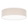 Plafón RONDO 4xE27/15W/230V diámetro 45 cm beige