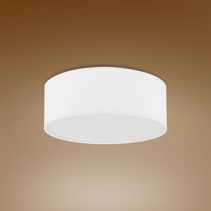 Plafón RONDO 4xE27/15W/230V diámetro 45 cm blanco