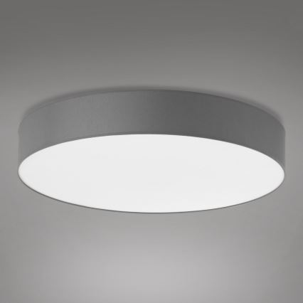 Plafón RONDO 6xE27/15W/230V diámetro 80 cm gris