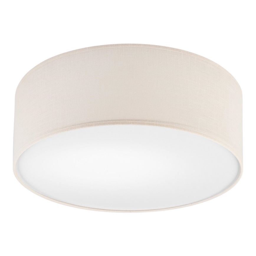 Plafón SIRJA DOUBLE 2xE27/15W/230V diá. 35 cm color crema