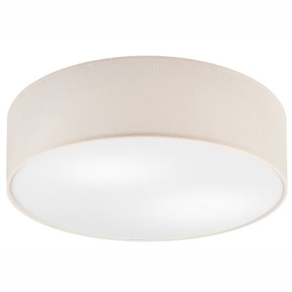 Plafón SIRJA DOUBLE 4xE27/15W/230V diá. 45 cm color crema