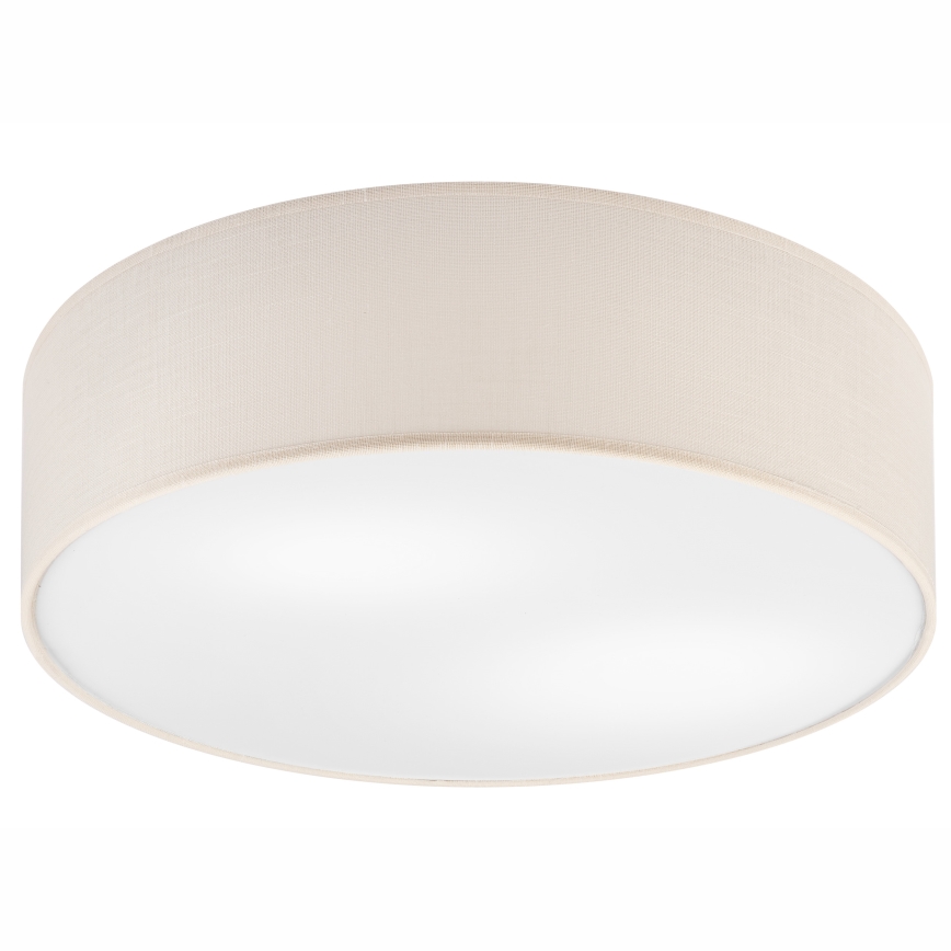 Plafón SIRJA DOUBLE 4xE27/15W/230V diá. 45 cm color crema