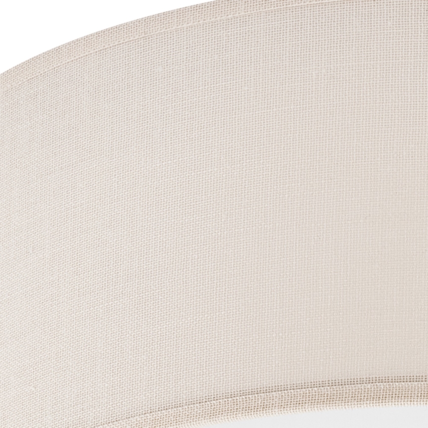 Plafón SIRJA DOUBLE 4xE27/15W/230V diá. 45 cm color crema