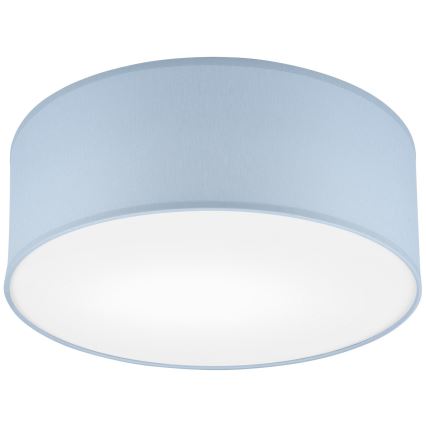 Plafón SIRJA PASTEL 1xE27/60W/230V diá. 35 cm azul