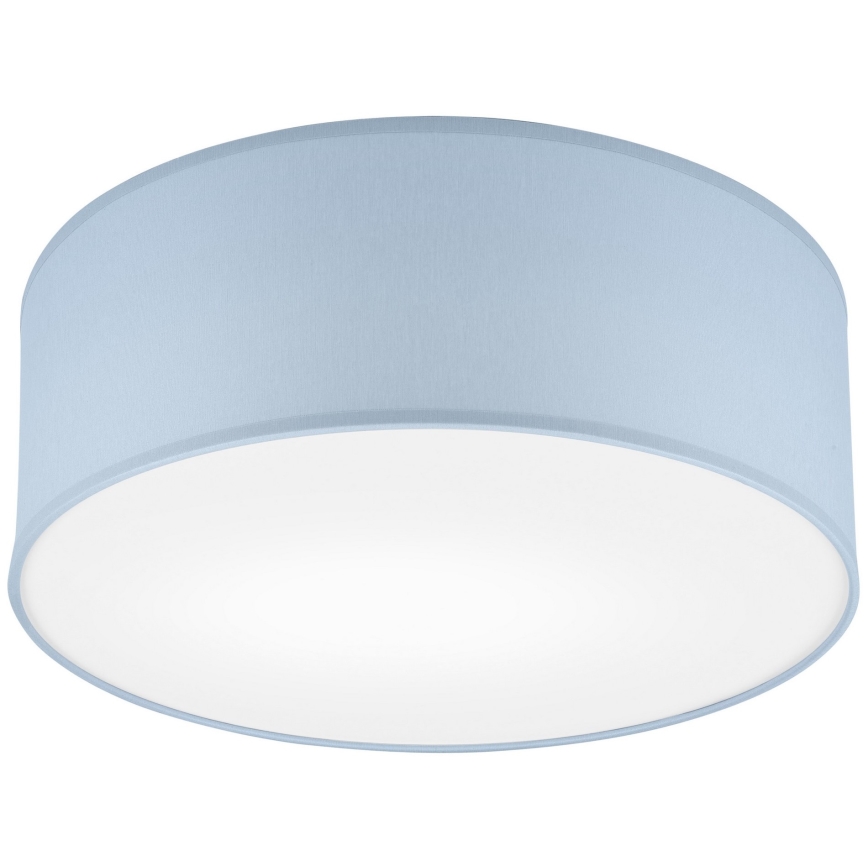 Plafón SIRJA PASTEL 1xE27/60W/230V diá. 35 cm azul