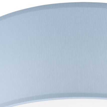 Plafón SIRJA PASTEL 1xE27/60W/230V diá. 35 cm azul