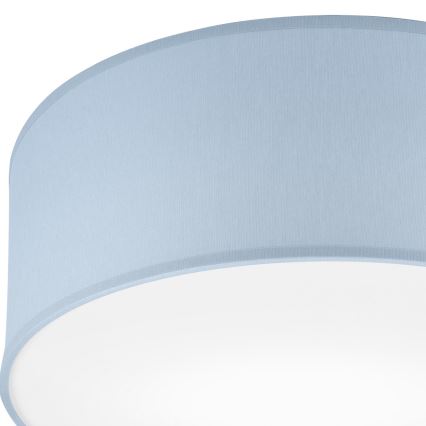 Plafón SIRJA PASTEL 1xE27/60W/230V diá. 35 cm azul