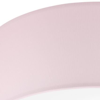 Plafón SIRJA PASTEL 1xE27/60W/230V diá. 35 cm rosa