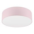 Plafón SIRJA PASTEL 2xE27/60W/230V diá. 45 cm rosa