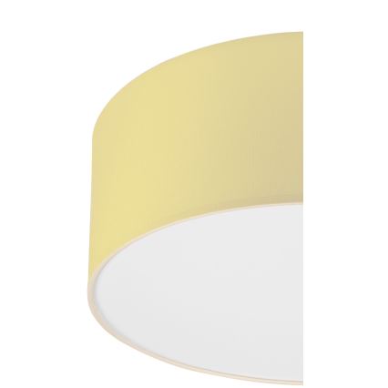 Plafón SIRJA PASTEL DOUBLE 2xE27/15W/230V diá. 35 cm amarillo