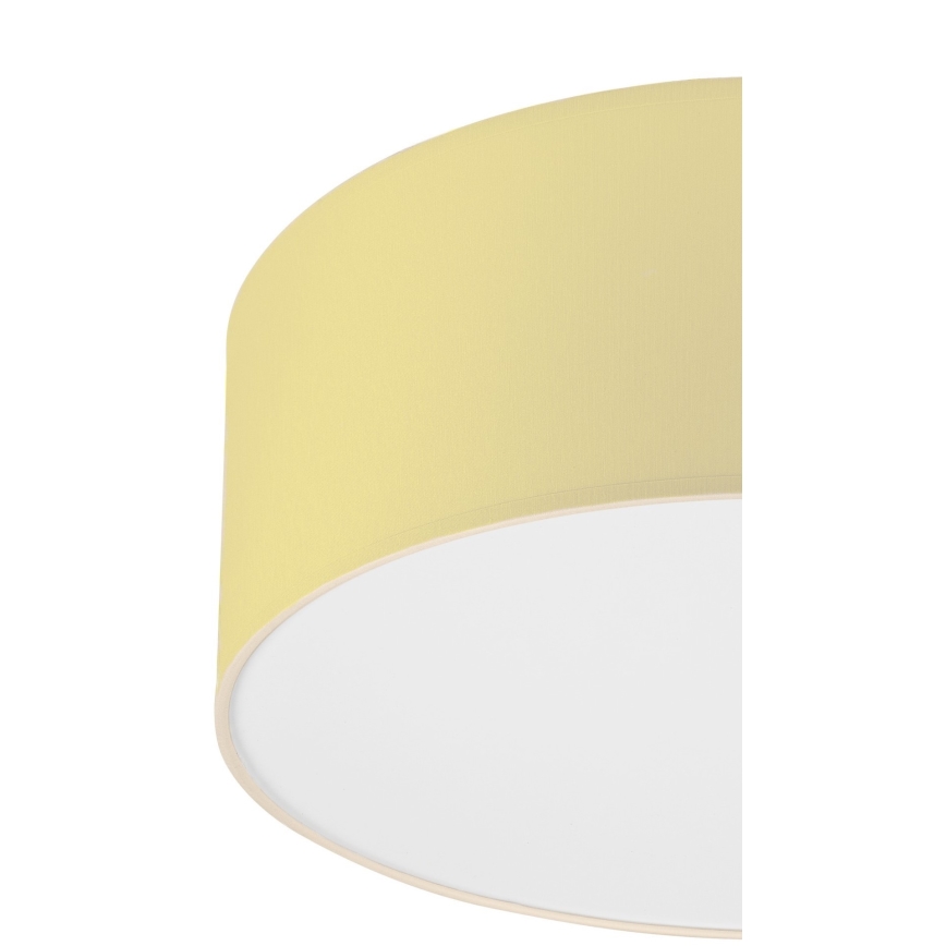 Plafón SIRJA PASTEL DOUBLE 2xE27/15W/230V diá. 35 cm amarillo