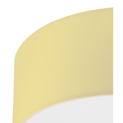 Plafón SIRJA PASTEL DOUBLE 2xE27/15W/230V diá. 35 cm amarillo