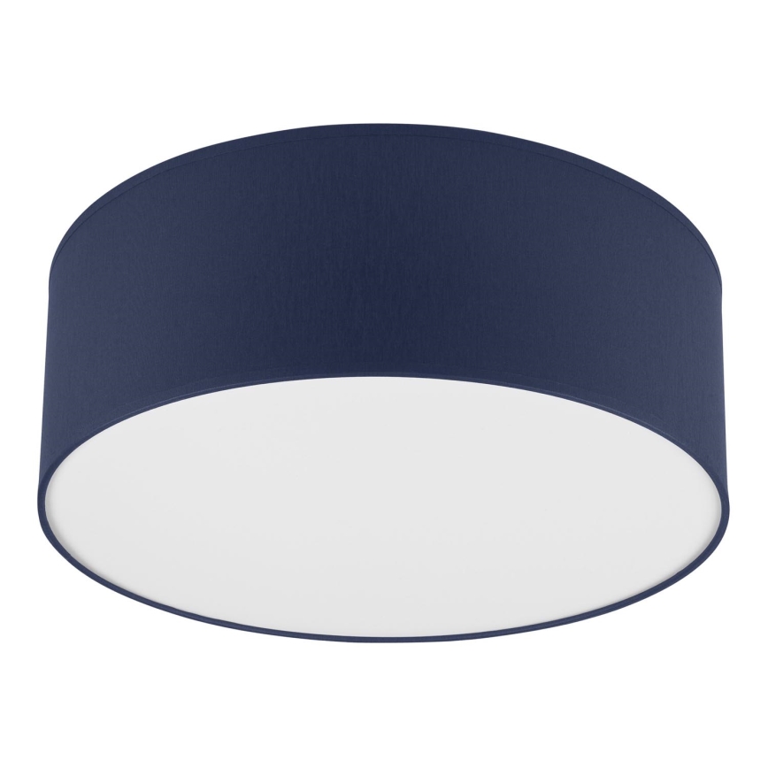 Plafón SIRJA PASTEL DOUBLE 2xE27/15W/230V diá. 35 cm azul oscuro