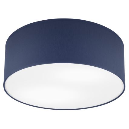Plafón SIRJA PASTEL DOUBLE 2xE27/15W/230V diá. 35 cm azul oscuro